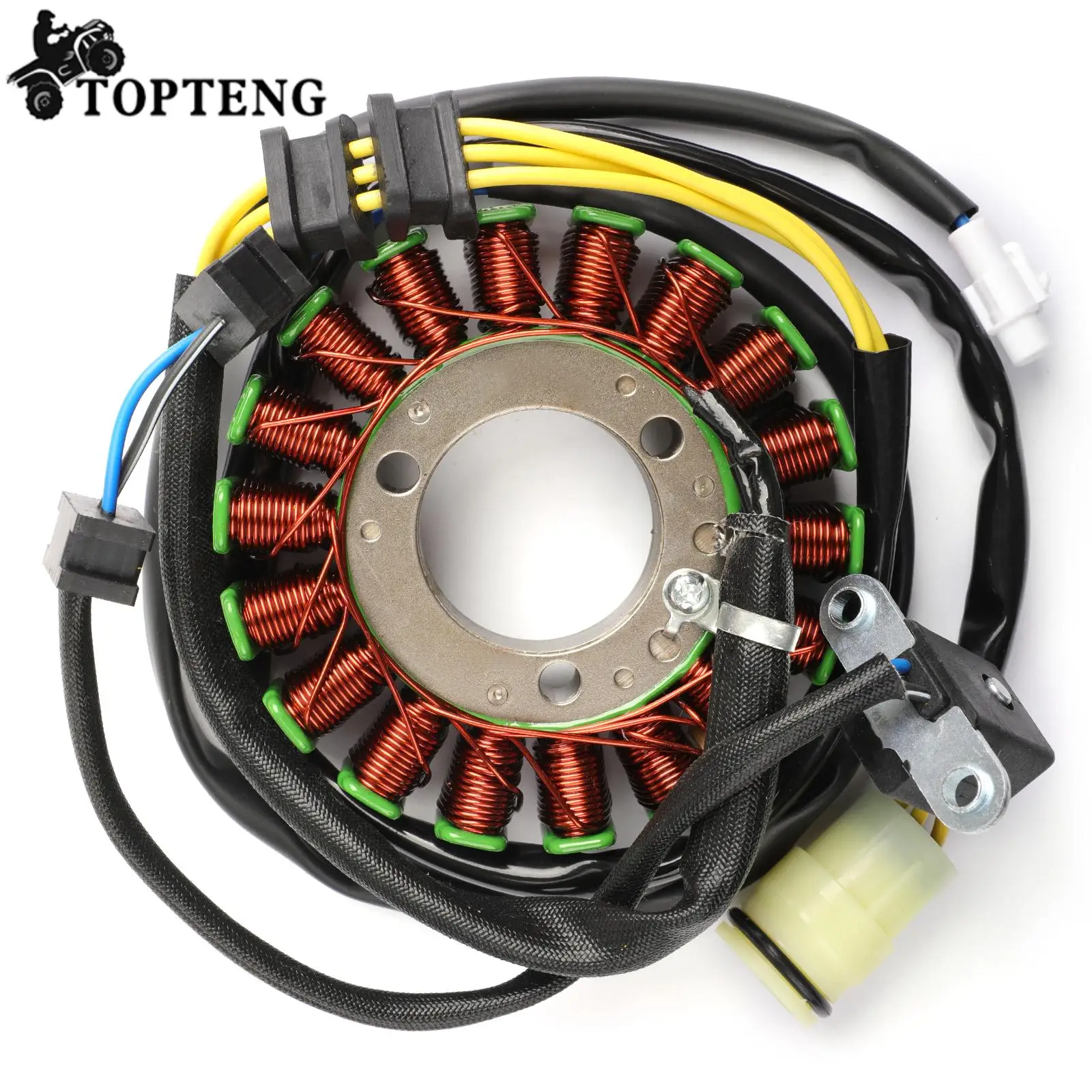 

Topteng Magneto Generator Engine Stator Coil For Kawasaki KVF300 KVF 300 Prairie 1999 2000 2001 2002 21003-1343
