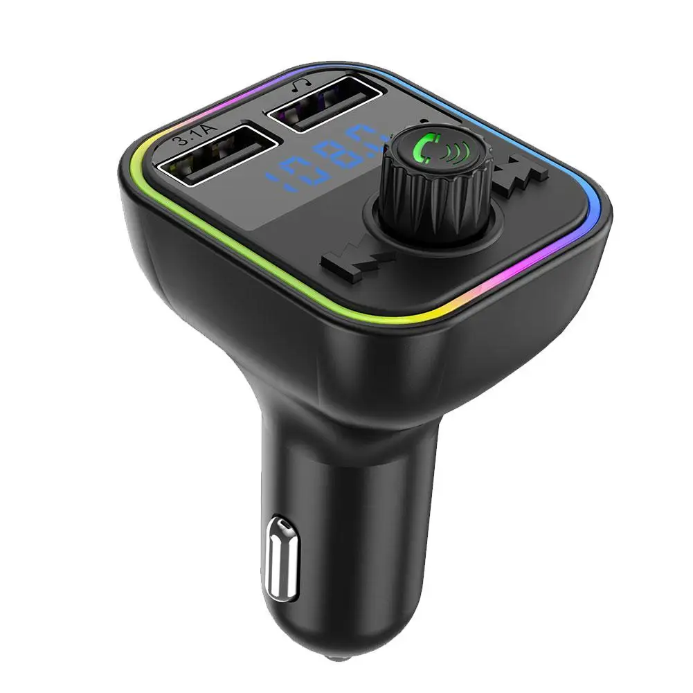 

Автомобильный FM-трансмиттер с Bluetooth 5,0 и двумя USB-портами