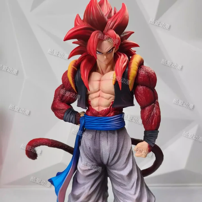 Фото Новинка от Cy Factory: Коллекционная модель Dragon Ball NP Super Four Gogeta ручной работы, с двумя руками и тремя пальцами, анимационный сувенир №5