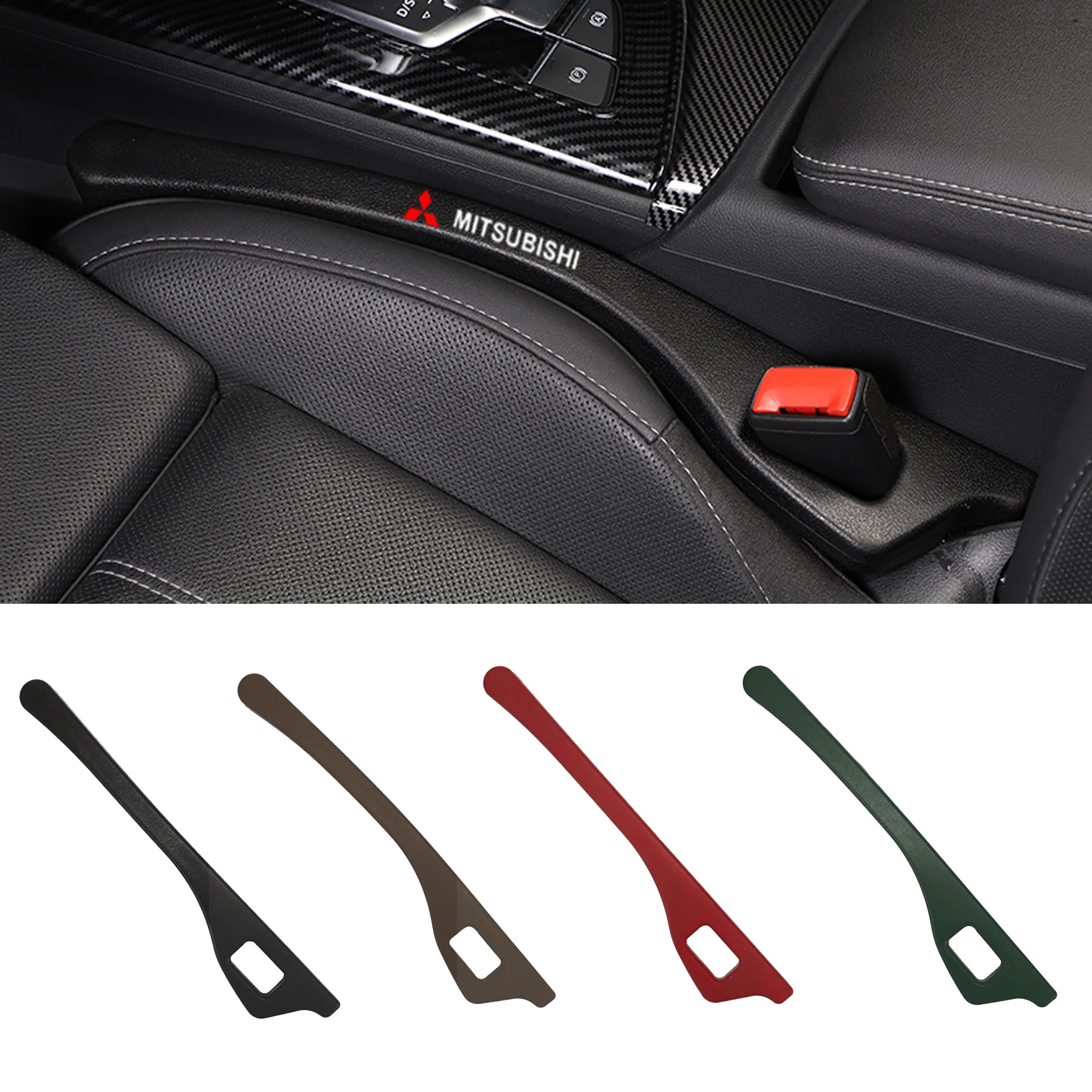 Car seat gap filler anti-leakage plug items anti-drop car interior supplies For Mitsubishi Asx Lancer Pajero Outlander L200 1