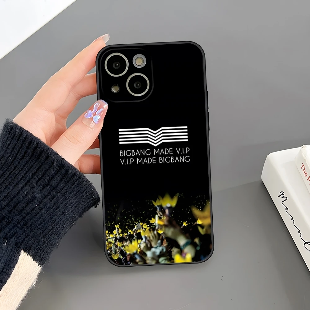 Чехол для телефона B-BIGBANGs Iphone 16 Plus 15 14 Pro Max 13 Mini 11 12 Xr X Xs 6 7 8 SE задняя крышка