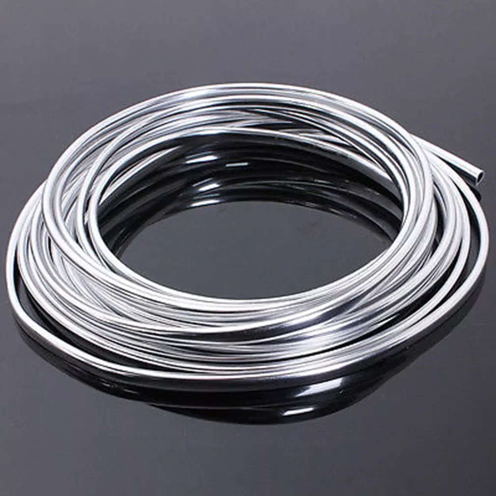 

Roll 4M Car Styling Mouldings Door Moulding Strip Chrome Car Body Door Edge Moulding Trim Strip Scratch Guard Protector