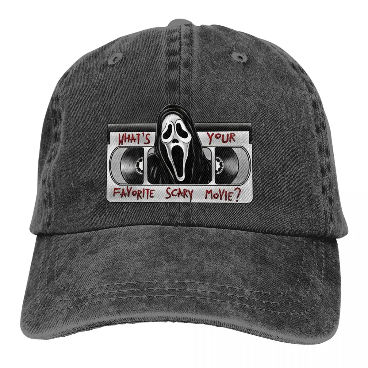 Summer Cap Sun Visor Record Hip Hop Caps Scream Movie Cowboy Hat Peaked Hats