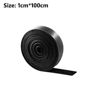 organizer135m long 1 1 5cm width reusable ties hook and loop fastener tape nylon tape cable ties strap wire cable