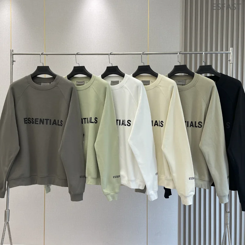 

Fw21 Базовая резиновая Толстовка с принтом букв, свитшот, хип-хоп, свободная, уличная мода, унисекс, брендовый хлопковый пуловер оверсайз
