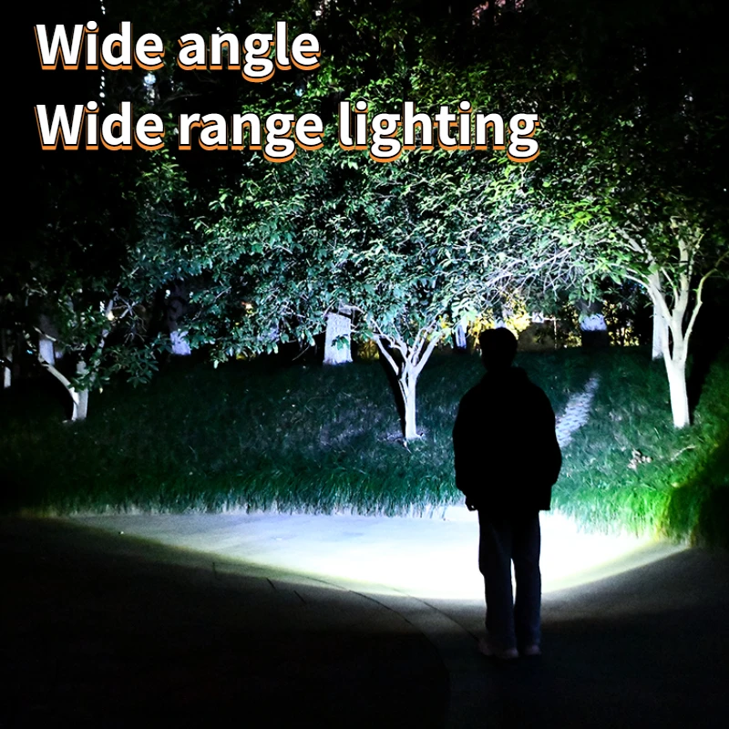 DELITOOL яркий фонарик заряжаемый супер для дома и улицы фотовспышка с большим