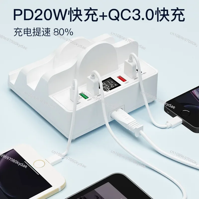 Беспроводное зарядное устройство Usb с несколькими портами 15 Вт