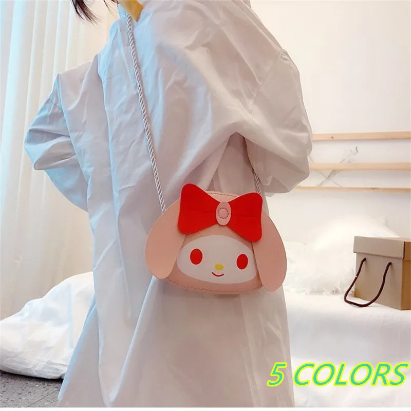 

2022 New Korean Version of The Children's Bag Cute Girl Messenger Bag Cartoon Fashion Little Girl Coin Purse Bag
