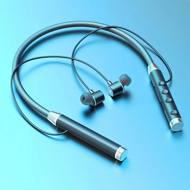 

Bluetooth 5.2 Bluetooth Headset With Mic Sports Headset Stereo Music For Samsung Xiaomi Huawei Clear Call Running Sports Earbuds