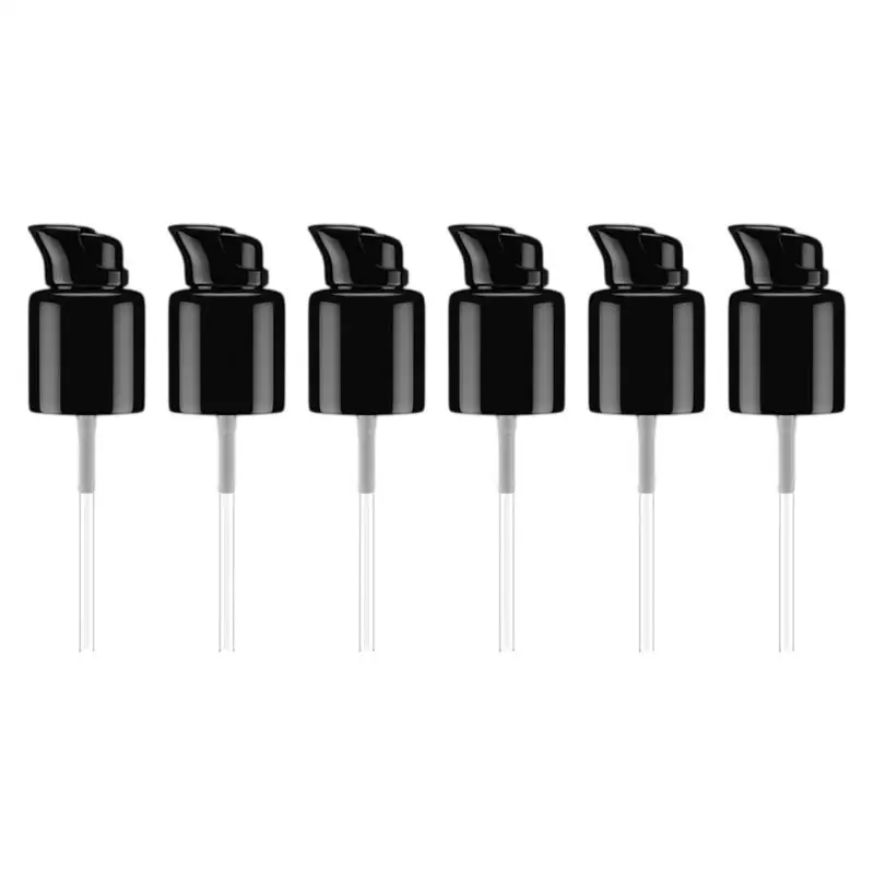 6Pcs Bottle Pump Dispenser Bottle Pump Bottle Replacement Nozzle for Shampoo Conditioner