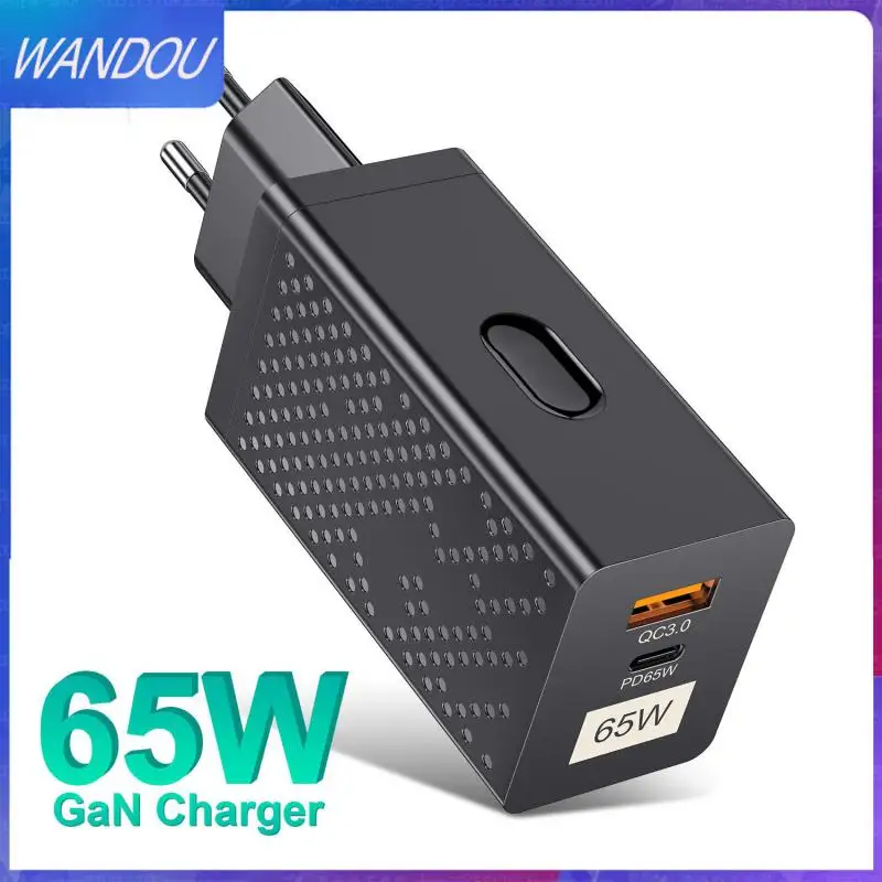 

Quick Charge Qc 4.0 Qc 3.0 Usb Type C Fast Charger Fast Charging Pd 65w Gan Charger Eu Us Kr Plug Tablet Laptop Charger New Hot