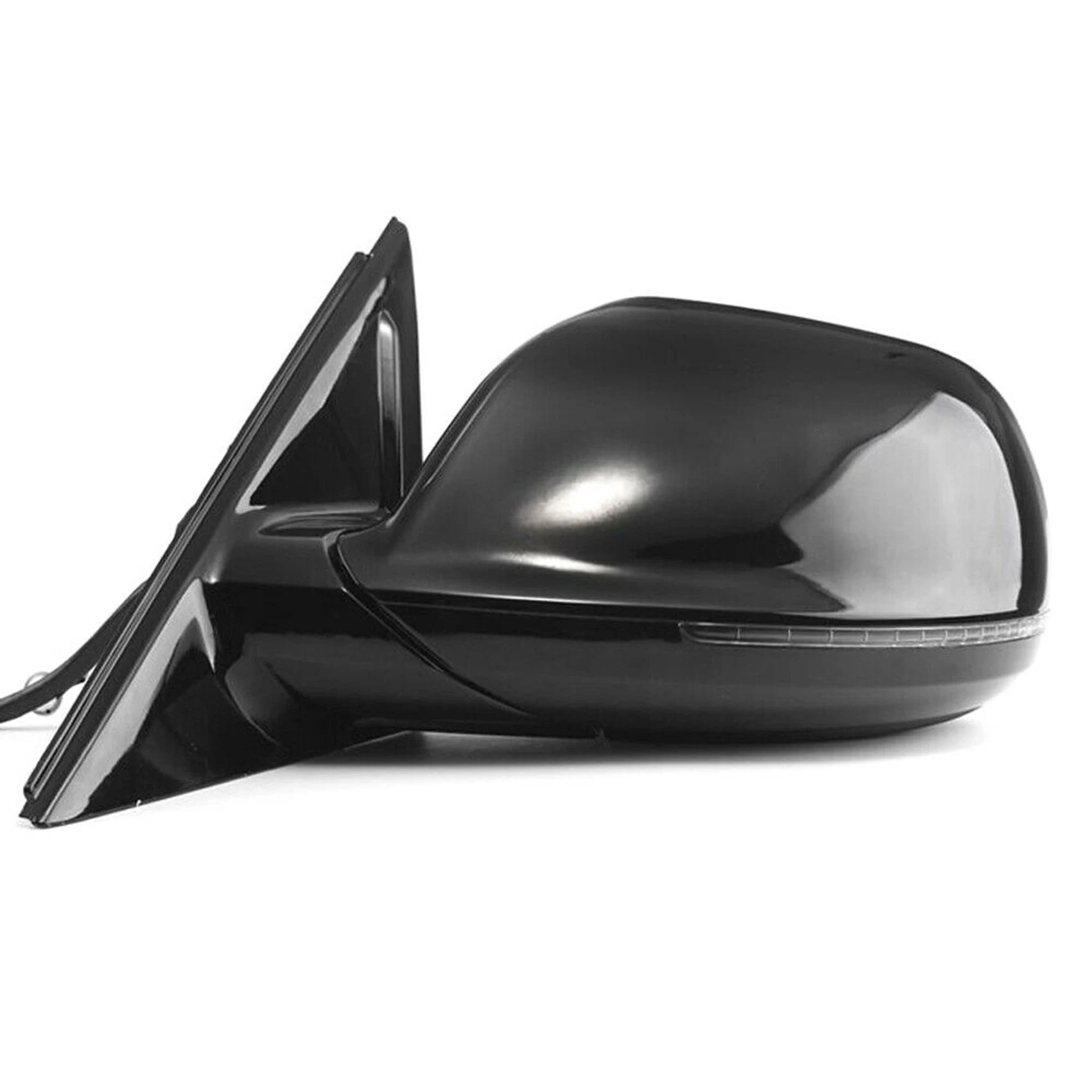 

Зеркало заднего вида для 2009-2015 - Q5 нагревающийся Поворотный колпачок с 11 проводами черный левый