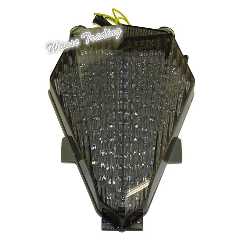 

Waase для Yamaha YZF R6 RJ11 2006 2007 E-Mark задний фонарь Тормозные Сигналы поворота Встроенная светодиодная лампа