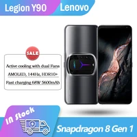 Lenovo Legion Y90 Gaming Mobile Phone Snapdragon Gen1 68W flash charger 5600mAh gaming phone 6 92  144HZ WIFI Android