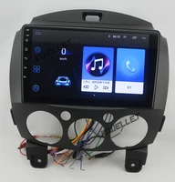 9 octa core 1280720 qled screen android 10 car monitor video player navigation for mazda2 mazda demio 2007 2014