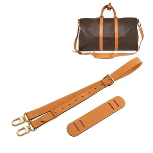 Louis Vuitton shoulder strap Beige Leather ref.872179 - Joli Closet