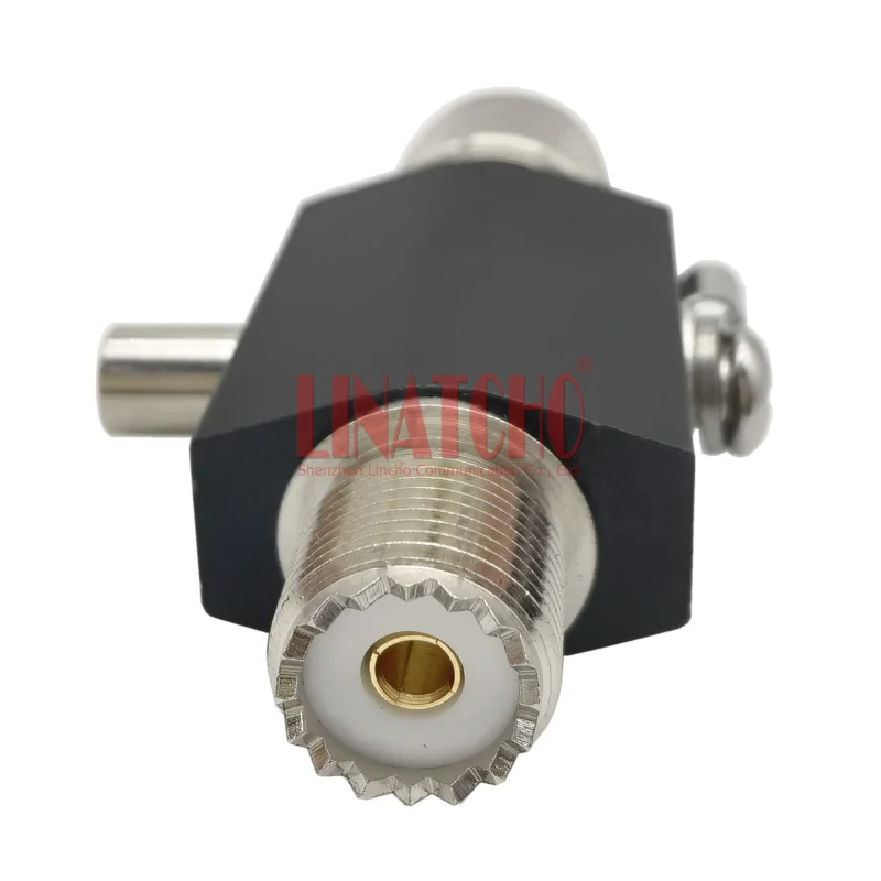 CA-35RS PL259 to SO239 UHF Two Way Radio Repeater Coaxial Lightning Outdoor Antenna Surge Protector