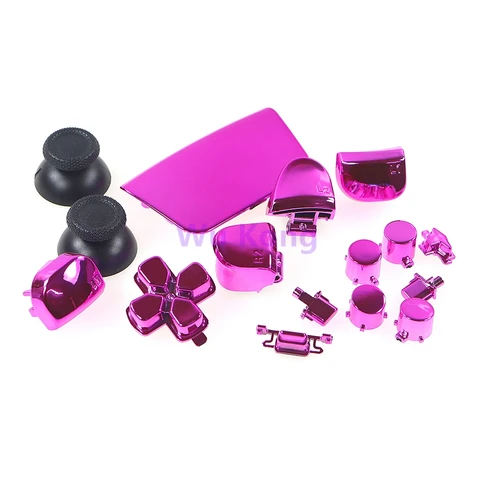 1 комплект для PlayStation 5 V3, полный набор хромированных кнопок, замена контроллера PS5 V3.0 L1 R1 L2 R2, кнопка D-pad