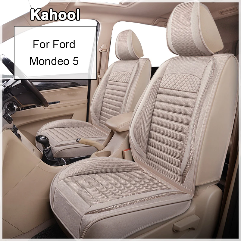 

Чехол для автомобильного сиденья Kahool для Ford Mondeo 5 2012-2022, автомобильные аксессуары, интерьер (1 сиденье)