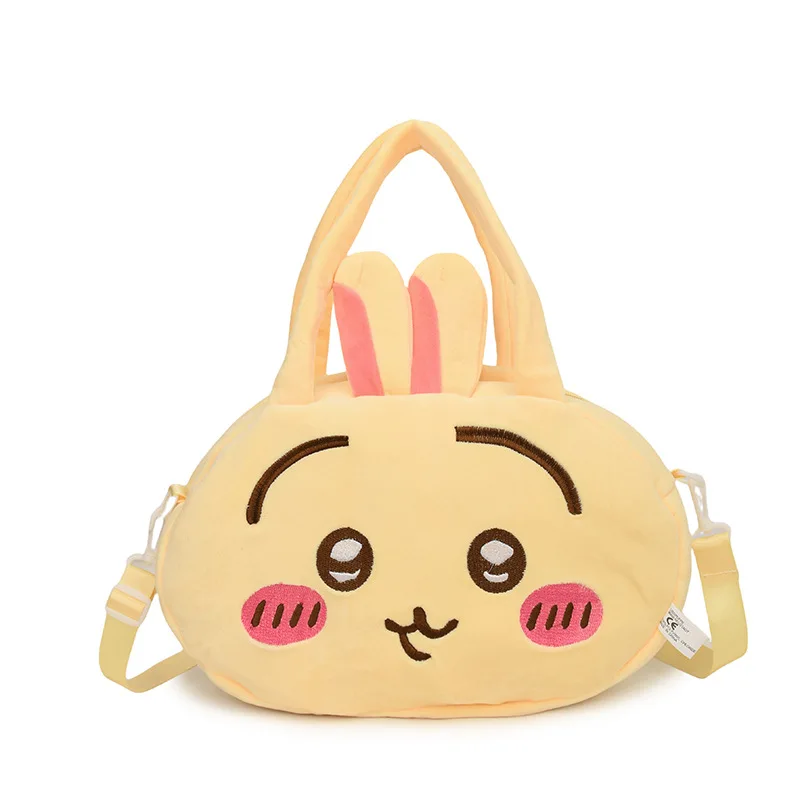 Сумка Chiikawas Kawaii Usagi Hachiware, сумка через плечо для девочек и мальчиков, большая вместительная сумка через плечо, модные портативные сумки для хранения, подарок (art.: 3920db0505340) - 3920db0505340