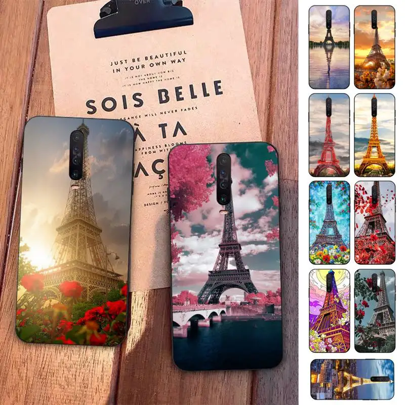 

Romantic Paris Eiffel Tower Phone Case for Redmi 5 6 7 8 9 A 5plus K20 4X S2 GO 6 K30 pro