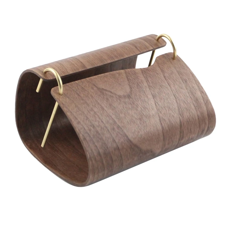 

New Simple Nordic Home Bedroom Living Room Coffee Table Design Creative Solid Wooden Tissue Box For Pumping