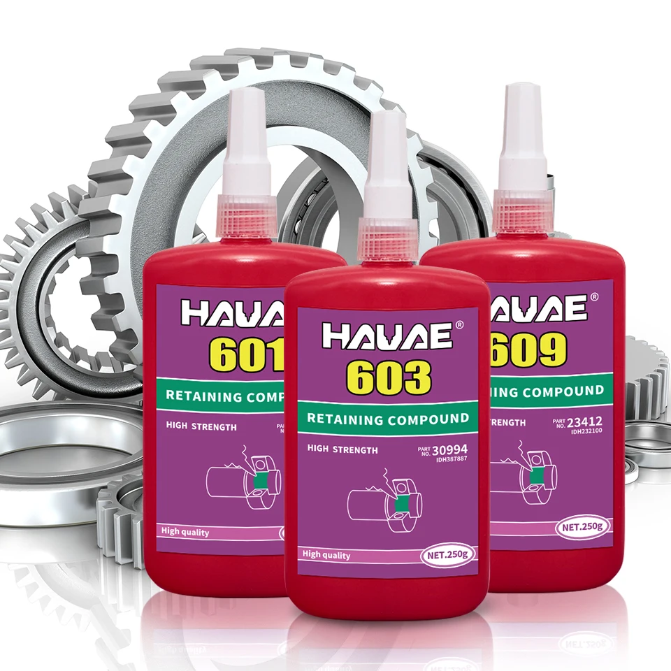 Цилиндрический удерживающий клей hauae 609 620 638 641 648 680 цилиндрический анаэробный