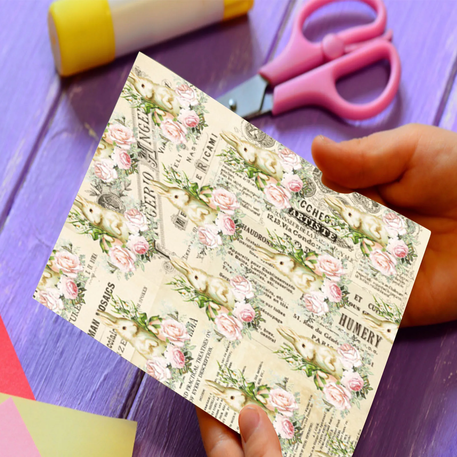 

Single-sided Scrapbook Paper Card Making Decoration Background Paper Scrapbooking DIY Card Making Material Paper For Junk