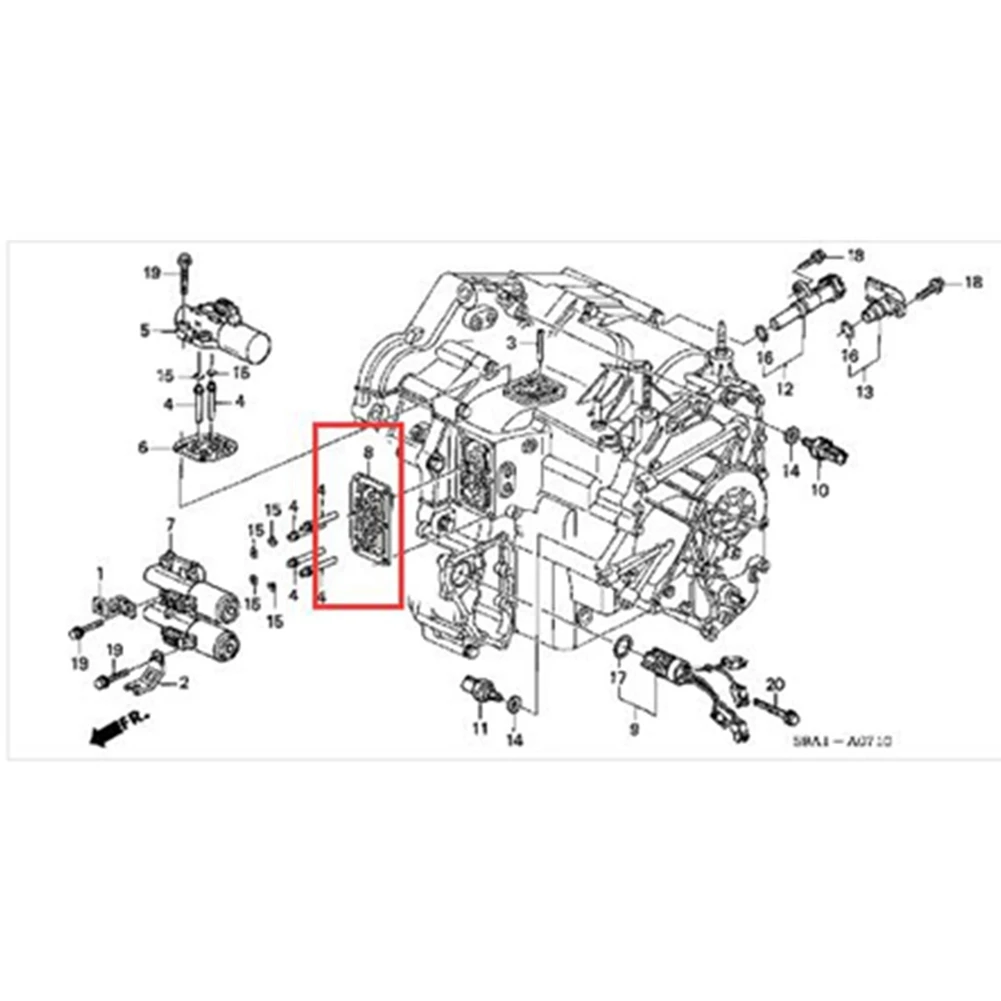 Автоматическая линейная прокладка соленоида коробки передач для Honda Accord Civic 2002-2013