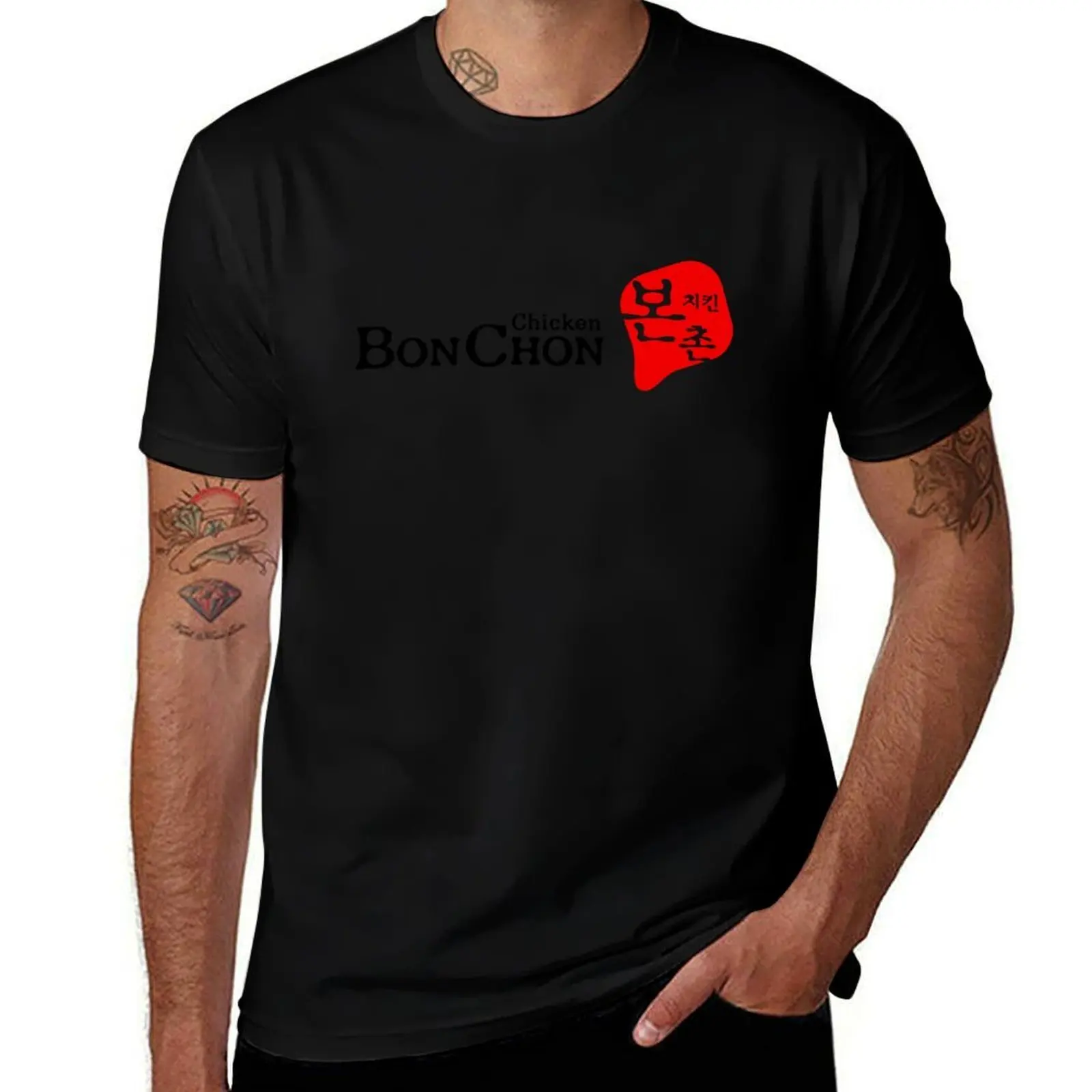 Фото Футболка Bonchon Chicken Resto, легкая спортивная футболка с коротким рукавом. №1