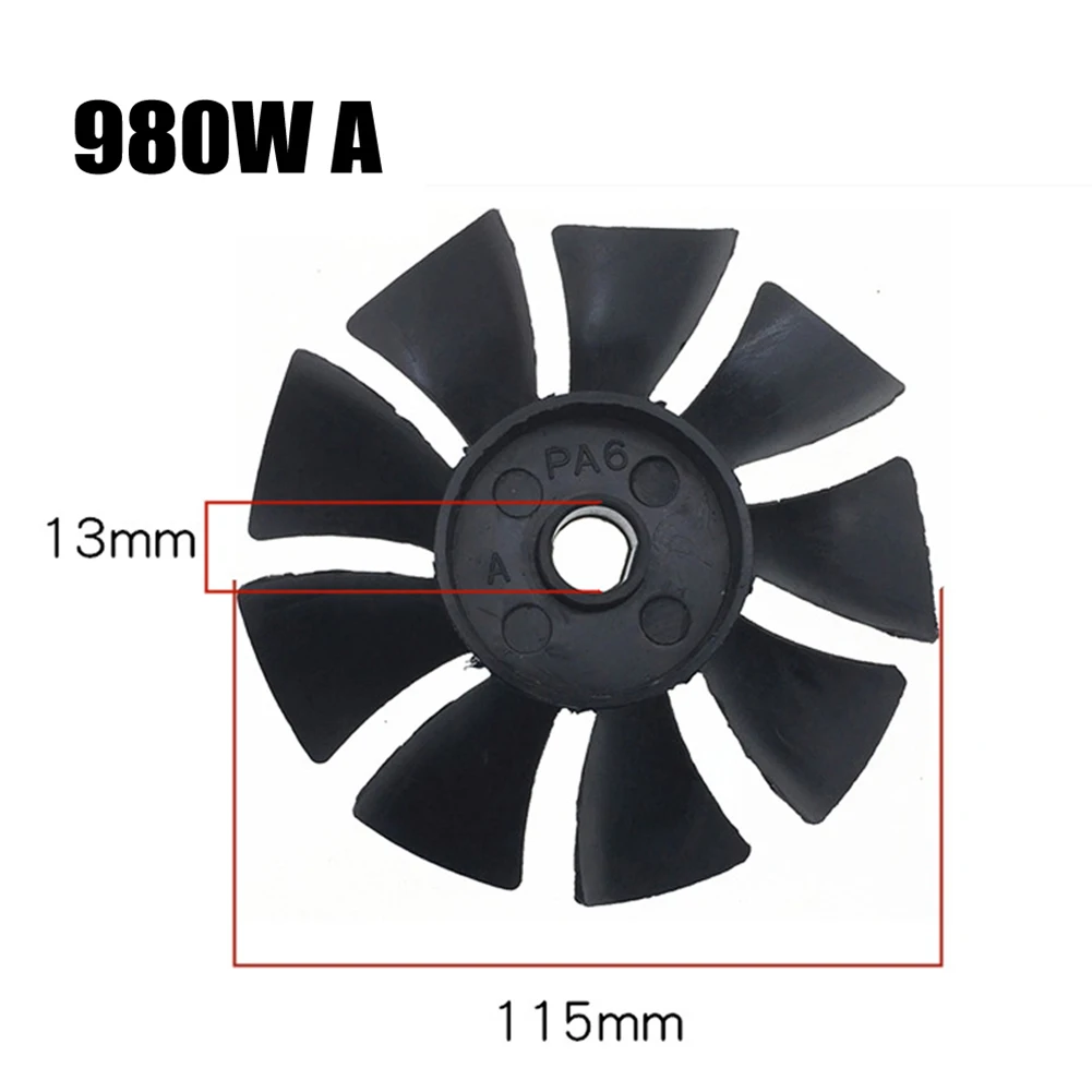 

1pcs Brand New Home Fan Blade Air Tools 980W Air Compressor Air Pump Motor Cooling Fan Direct Connected Fan Blade