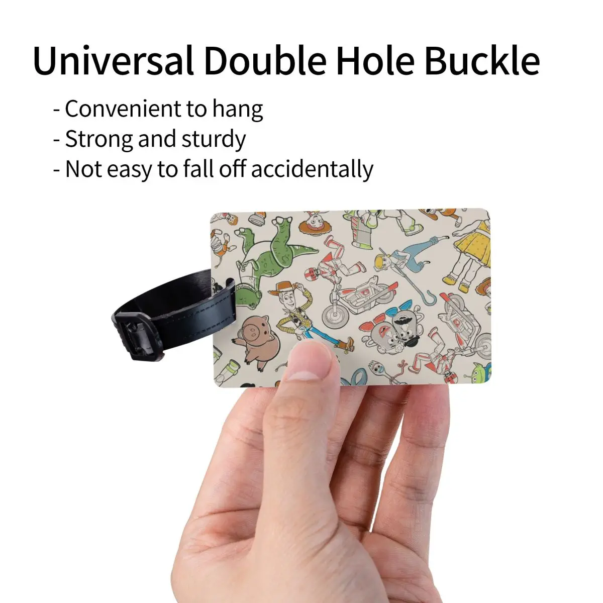 Багажная бирка История игрушек 4 Ретро герой бросок чемодан портативный этикетка