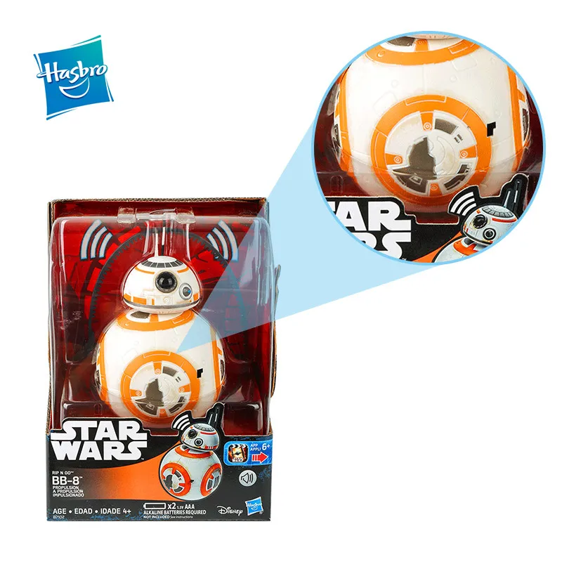 

Originele Hasbro 1/12 Star Wars The Force Awakens Bb-8 Resistance Will Make A Sound Robot Children Toys Boy's Birthday Present