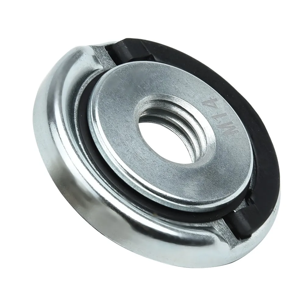 

Flange Locking Nut M14 Thread For Angle Grinder Quick Change Electroplated Zinc Disc Replacement With Bracelet Nut