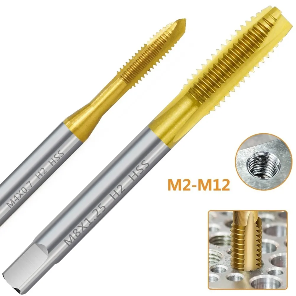 M2-M12 метрический прямой резьбовой