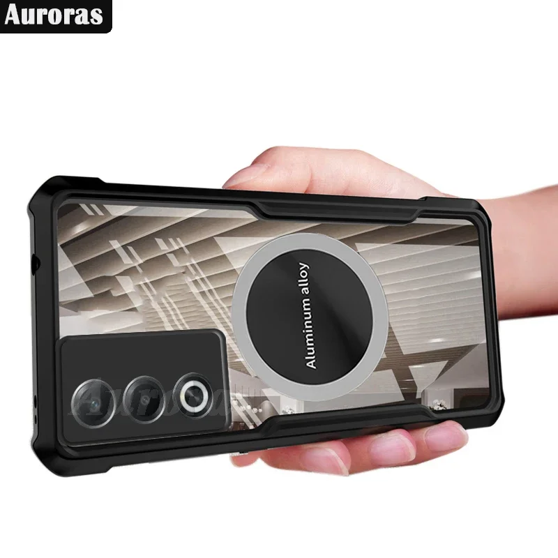 Auroras для OPPO A80 5G автомобильная магнитная подушка теплоотдачи Противоударная