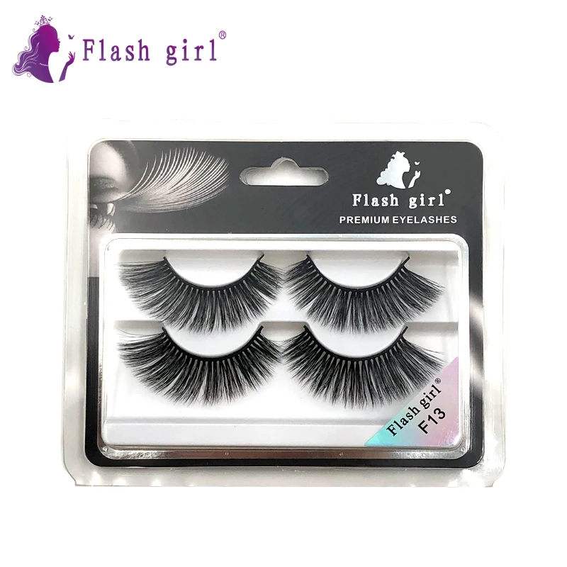 Ресницы Накладные из искусственной норки 2 пары 20 моделей |