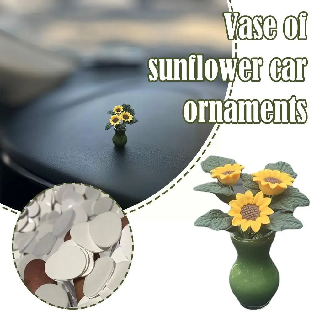 

Подсолнечник, украшение для автомобиля, сухая серия, автомобильная центральная консоль, искусство, украшение для автомобиля ручной работы, ...