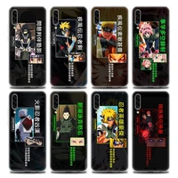 pain anime naruto kakashi sakura clear phone case for samsung a70 a70s a40 a50 a30 a20e a20s a10 a10s note 8 10 20 soft silicone