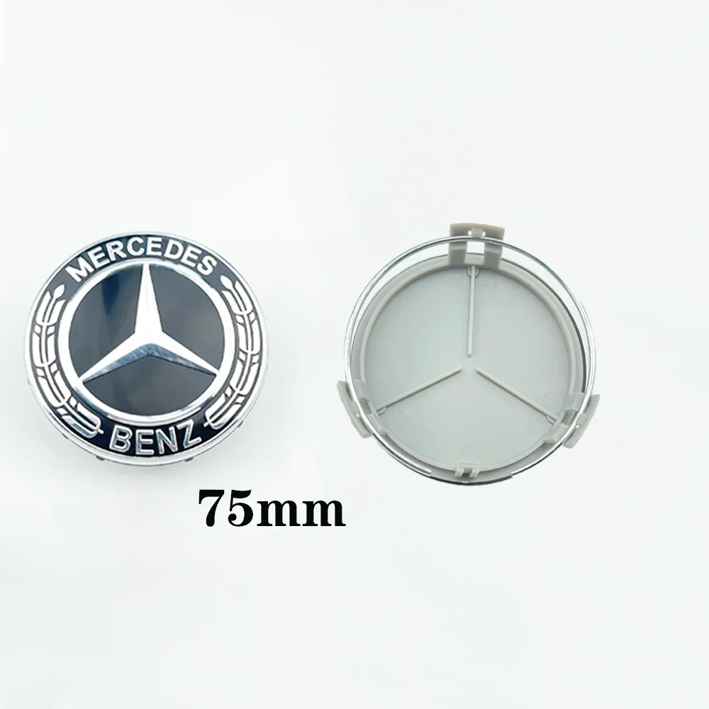 

4 шт., 75 мм, центральные колпаки для автомобильных колес, колпаки ступиц для Mercedes Benz W204 205 A B C E S CLA CLK ML GLK GLA GLB GLC CLAS, аксессуары