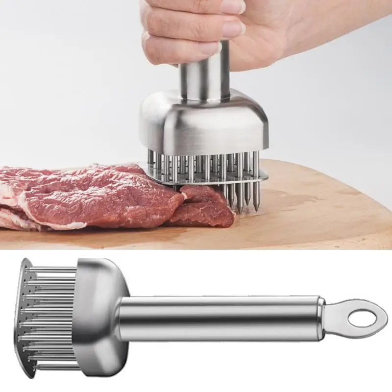Tenderizer мяса из нержавеющей стали инструмент железная игла свободные кухонные
