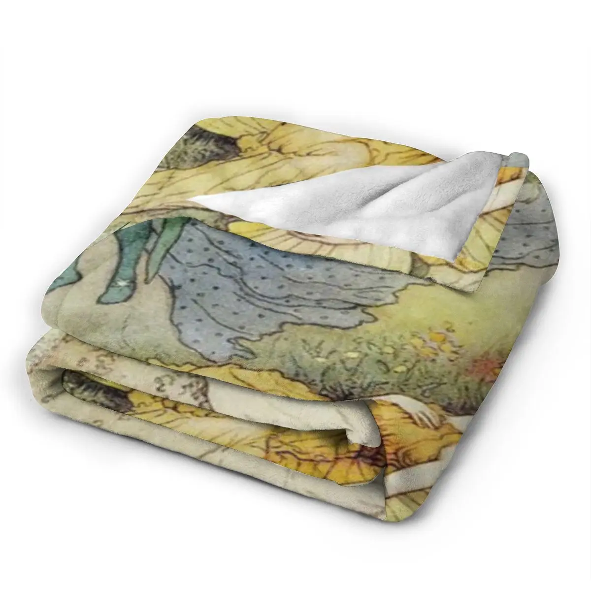 Ультрамягкое Флисовое одеяло Midsummer Night S Dream - Warwick Goble An