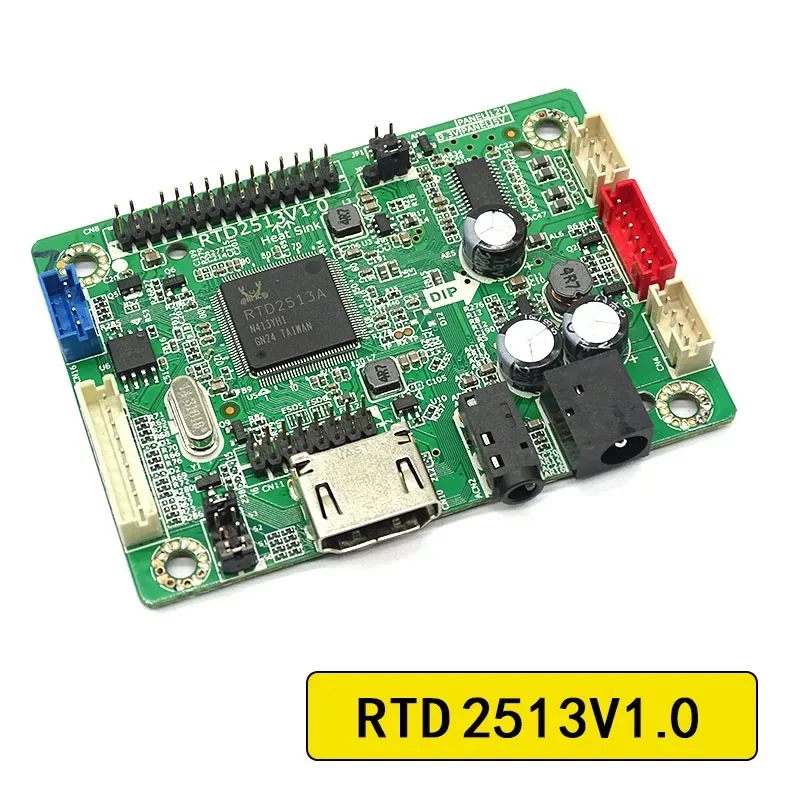 Фото 1PS HDMI RTD2483 V1.0 LVDS плата драйвера LCD с функцией бесплатной загрузки, компактная аудио-плата HDMI №3