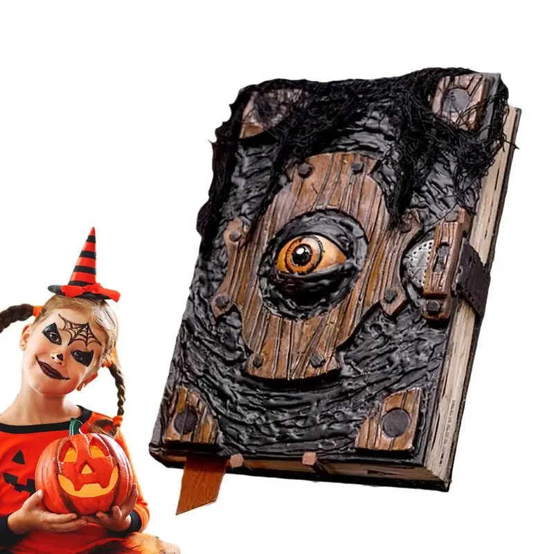 

Halloween Spell Book Decorative Resin Realistic Spooky Prop Book Horror Book Ornament For Home Room Decor Holiday Decor Seasonal