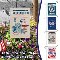 celebrate patriotic independence memorial day garden garden banner outdoor home flag flower 3045cm%ef%bc%8811 81in17 71in%ef%bc%89 decor v1a9