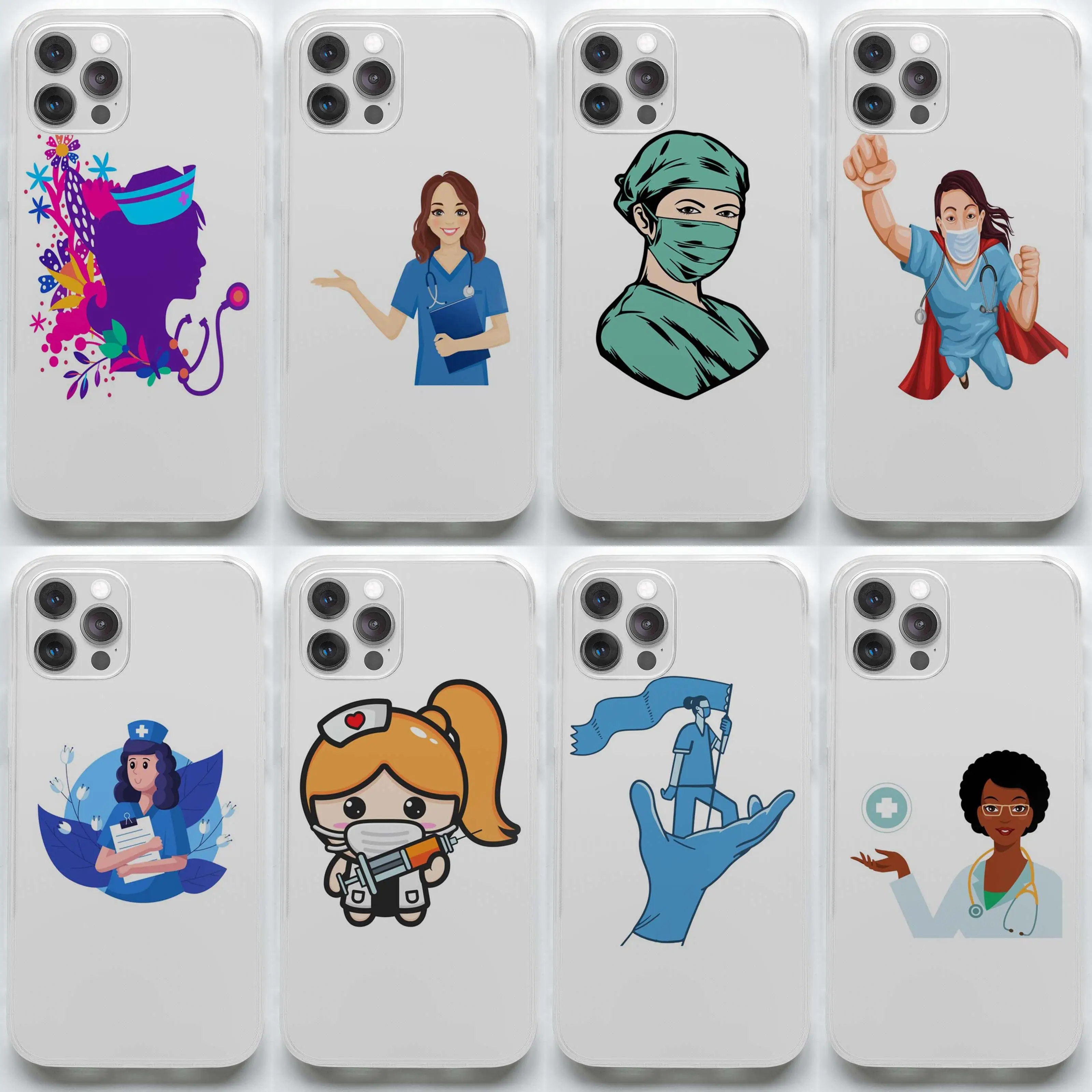 

Мягкий силиконовый чехол We March для медсестер для iPhone 7 8 Plus X XS XR Max 11 12 13 Pro Max Mini Dog