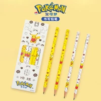 pokemon anime pikachu cute cartoon 12pcs 2b pencil kawaii cartoon 8ps hb pencil kawaii stationery childrens birthday gifts