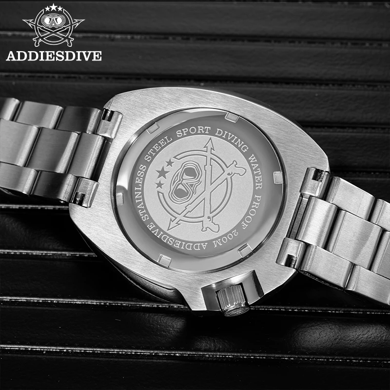 ADDIESDIVE кварцевые часы для мужчин с сапфировым стеклом 41 мм с AR-покрытием 200 м водонепроницаемые дайверские часы BGW9 светящиеся мужские часы новые AD2511 (art.: 3920d312e917a) - 3920d312e917a