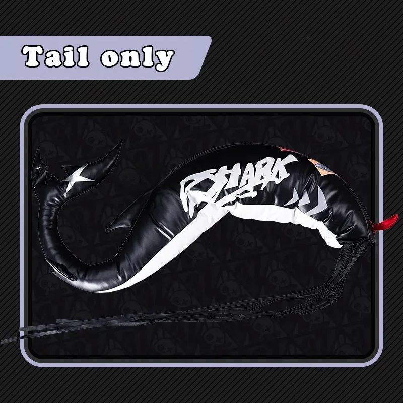 Zenless Zone Zero Ellen Joe косплей парик платье горничной униформа хвост Виктория уборка