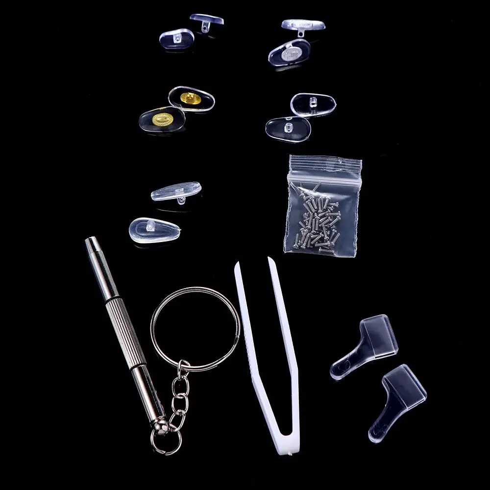 Мягкие противоскользящие пинцеты крючки для ушей металлические очки носоупоры